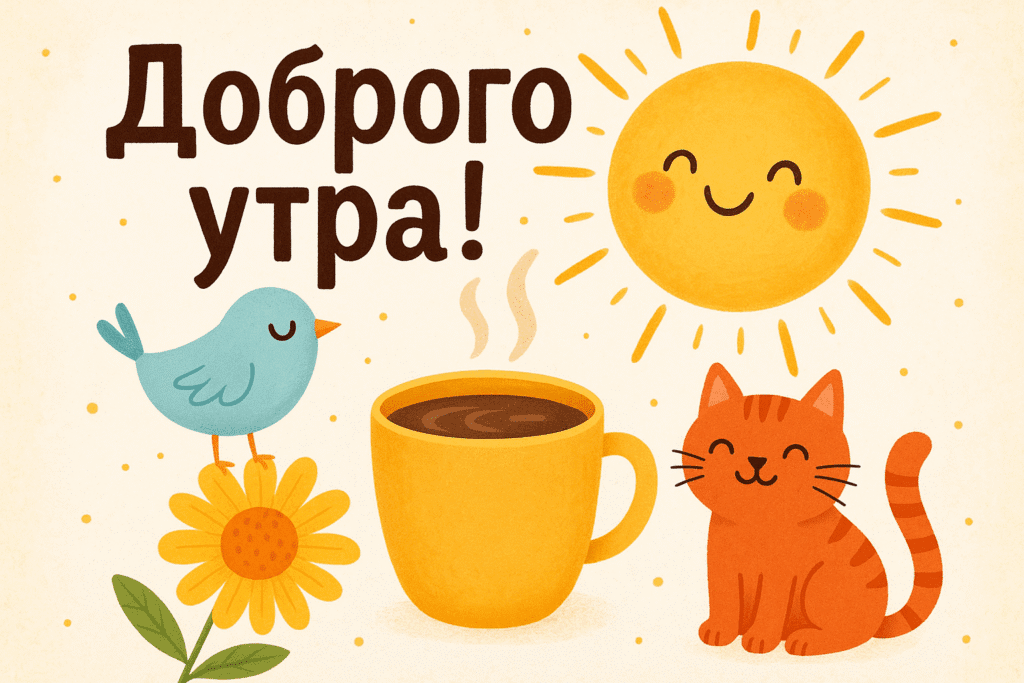 Сердечко из облаков на голубом небе