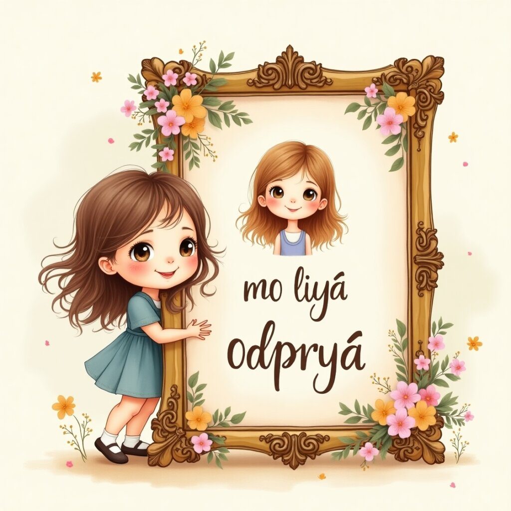 Улыбающийся ребенок на фоне природы